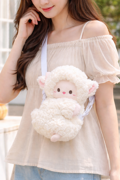 Cute Lamb Plush Bag ( Small )